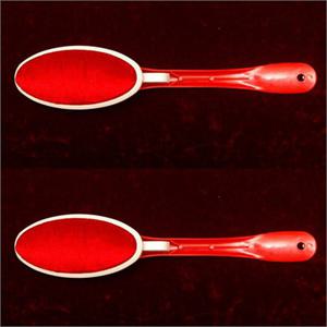 [슈미즈]구두주걱 겸용 옷솔/옷 먼지 제거/원터치 회전식 (65483