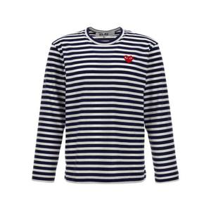 꼼데가르송 긴팔 티셔츠 AXT0101 Blue