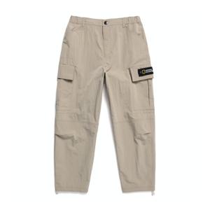 내셔널지오그래픽 N221MPT906 시티 캐주얼 배기핏 팬츠 BEIGE