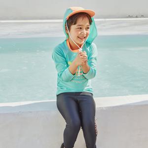 [아이스샌드(아동)]아동/주니어 래쉬가드세트  BR-77204