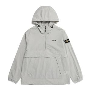 내셔널지오그래픽 N231UFT940 우븐 트레이닝 후디 아노락 점퍼 MOURNING GREY