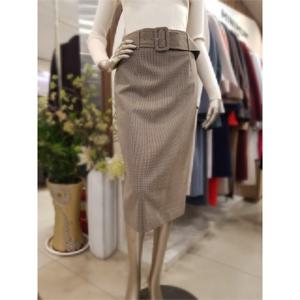 미니멈 세이브존01 미니멈 벨트 포인트 H라인 스커트 mwagws1180