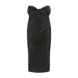 생로랑 새틴 롱원피스 680636Y6A41 1000