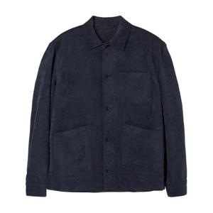 [맨잇슈트]남성 네이비 코듀로이 간절기 프렌치 셔켓 초어 재킷 (993)