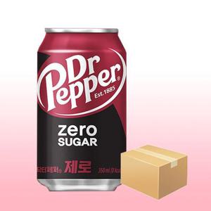 [코카] 닥터페퍼 제로 슈거 355ml x 24캔 콜라음료