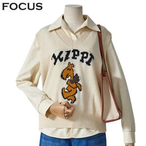 [포커스]캥거루조끼블라우스세트_FS4A7ST0024