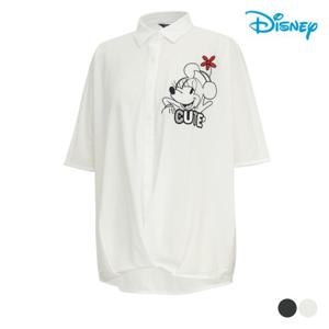 [디즈니골프]여성 셔츠형 오버핏카라티셔츠 DL2LTS054