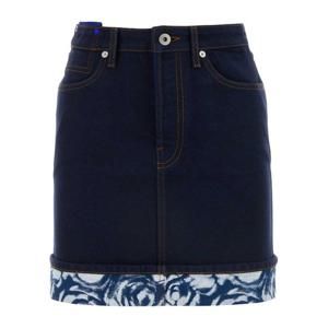 버버리 데님 미니스커트 8080921 A1503