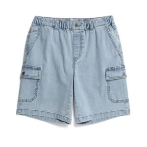 [내셔널지오그래픽 키즈] K232UHP040 카고 데님 팬츠 L/BLUE