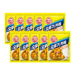 [오뚜기] 카레 약간 매운맛 1박스 (1kg X 10개입)