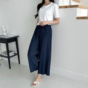 벨류 아사 무지 통바지 SD-240548