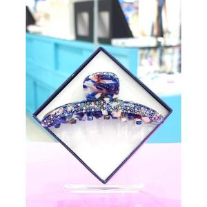 로뎀 세이브존05 프랑스 스와로브스키 슬림 중 집게핀(멀티블루) RDB24030037