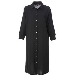 [조순희]셔츠카라 시스루 롱 블라우스(JLMB218)