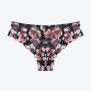 [섹시쿠키]로맨틱 플라워 네이비 치키팬티 SCWPZ313