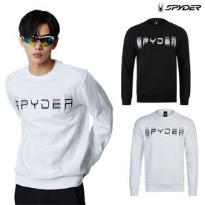 [스파이더] 공용 스머지 레터링 기모 맨투맨 SPJPCNRL311U