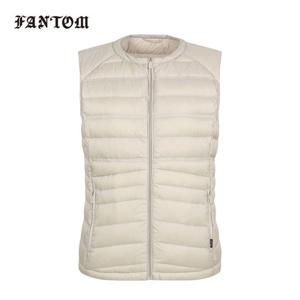 [팬텀] 여성 경량 라운드 구스다운 점퍼 베스트