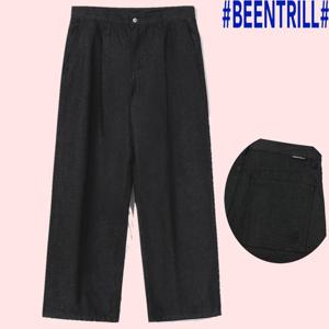 [빈트릴]SUNDAY 논페이드 생지 원턱 데님 팬츠 BA243PT052