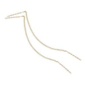 정품 14K GOLD 골드 심플 꼬임 롱 체인 귀걸이