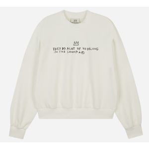 [클라이드]여성 2컬러 바스키아 라운드 맨투맨 티셔츠 (FODTS983F)