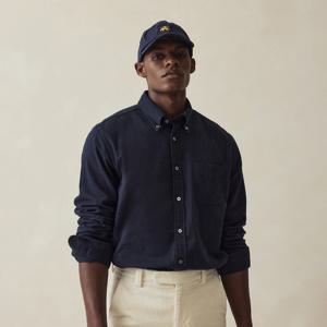 [FW 시즌오프 10%]  소멜로스 플란넬 셔츠 (네이비) (BBTHMM6111QDW)