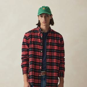 [FW 시즌오프 10%]  소멜로스 플란넬 체크 셔츠 (멀티) (BBTHMM54757DW)