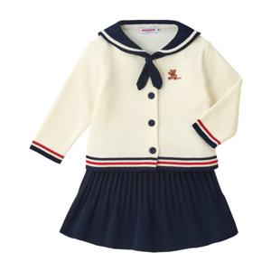 [미키하우스10] 11O311101-01 MH 여아 세라복 치마 세트