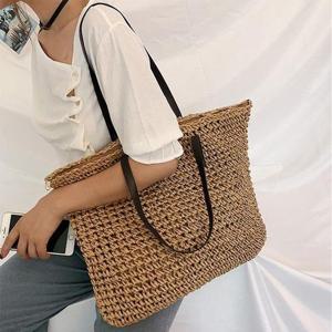 [라일리] Rly VIDS-SS1451 2컬러 밀짚 숄더백