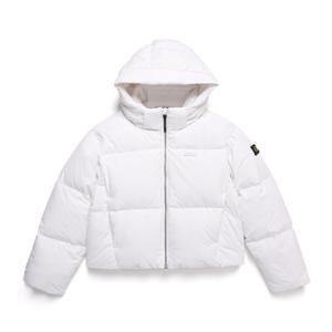 내셔널지오그래픽 N244WDW851 여성 카이만 숏 구스 다운 IVORY