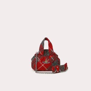 [비비안웨스트우드]비비안웨스트우드 해리스 트위드 타탄체크 아카이브 미니 백(VOTCBA2002)