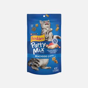 [8개 세트] 퓨리나 캣 프리스키 파티믹스 비치사이드 60g 고양이 간식