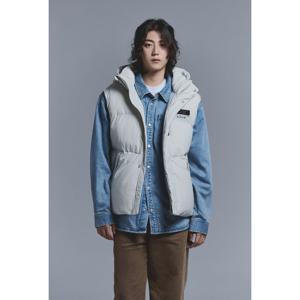 [클라이드]남녀공용 3컬러 후드 베스트 패딩조끼 (FODVT441U)