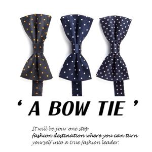 BITE15 스몰도트 심플 보타이 3COLOR Family SET