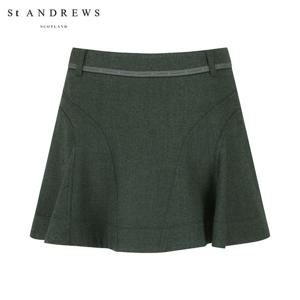 [세인트앤드류스] 여성 별 심볼 절개 라인 플레어 큐롯 스커트