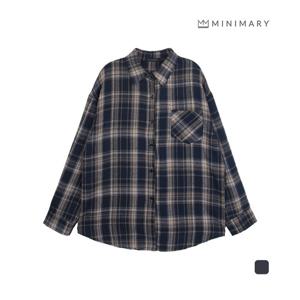 [미니마리] 스퀘어체크셔츠 (MM43BL18)