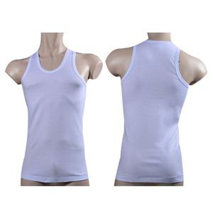 트라이 남성 민소매 화이트런닝 2매