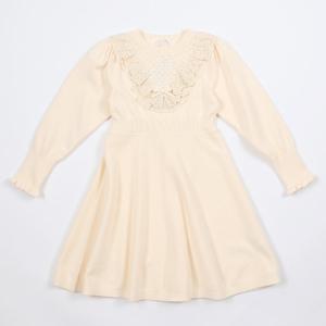 [로엠걸즈(아동)]레이스 장식 스웨터 원피스RGOK24W1P