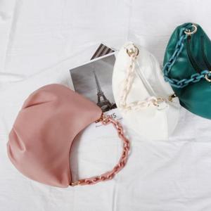 사랑스러운 셔링 체인 크로스 숄더백 CH-24010