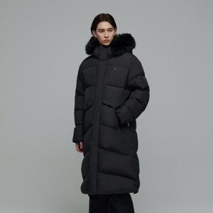 내셔널지오그래픽 N244MDW320 아틀라스 윈드스토퍼 롱기장 구스 다운 점퍼 STONE GREY