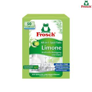 독일 프로쉬 식기세척기 세제 50개입 그린레몬 900g