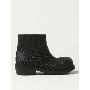 [BOTTEGA VENETA] 라프리마 남성 부츠 Fireman 앵클 인 우븐 러버 763725V3OE0 1000 블랙 /6