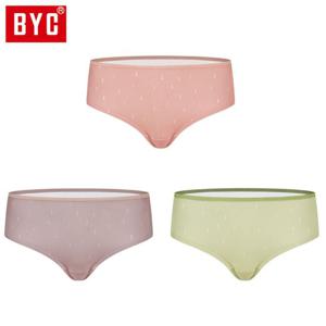 BYC 여성 미디 3매입 삼각팬티 DOLF2145