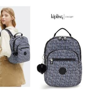 [키플링]키플링 14리터 스몰백팩 서울 S 홀리데이 웨이브스  KPABA31 HDWV
