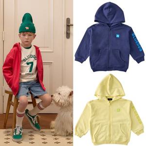 [블루독8-키즈] 3종택1 네이비 에센셜집업후드점퍼 면자켓 가디건 간절기 두돌선물 초등학생 2517511103