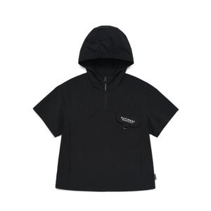 내셔널지오그래픽 키즈 K242UAN210 어드벤처 매너티 반팔 아노락 자켓 CARBONBLACK