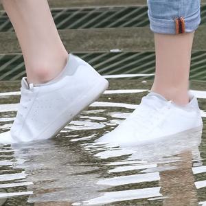 장마철 휴대용 PVC 방수 슈즈 신발 레인커버 SC10