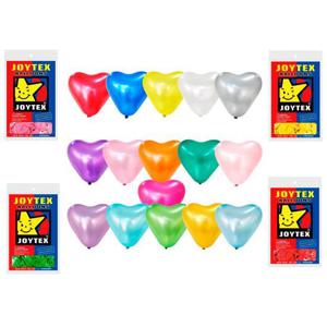 6인 치 하트 펄 풍선 칼라혼합 100개입