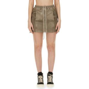 다크쉐도우바이릭오웬스 미니 리도 스커트 DS01D1344 SCF08