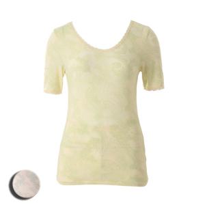 비너스 부드러운 착용감 모달 스판 번아웃 여성 반팔 런닝 VLG2463A