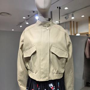 [르니앤맥코이] MM04JP519HJY 차이나카라 부들 레더 쟈켓