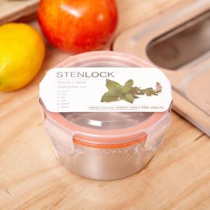 카네이션 원형스텐밀폐 4호 460ml 주방용품 반찬통 주방용품